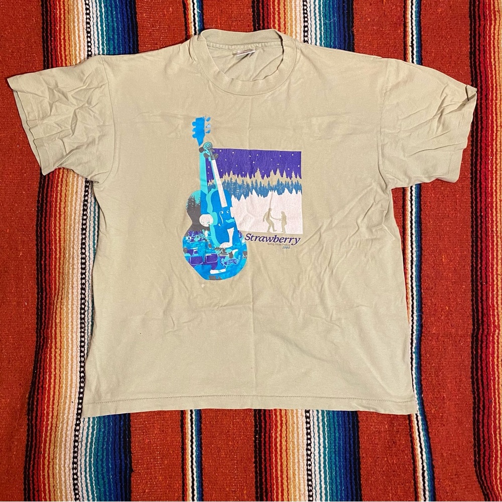Vintage Strawberry Bluegrass Music Festival T-shirt
